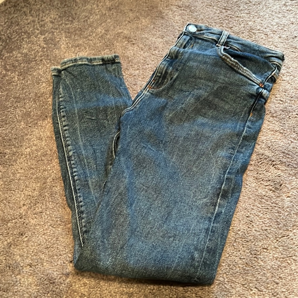 Zara Women's Skinny Jeans - Blue